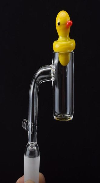 Новый стиль Quartz Enail Banger с Duck UFO CAP 10 мм 14 мм 18 мм мужского женского сустава Кварц Бэнджер Ногтевой костюм для катушки 5304600