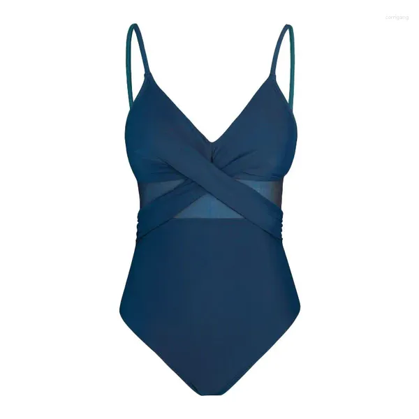 Swimwear's Swimwear's One-Pece Sexy Bikini Fashion High Wit With Bra Pad senza assistenza in acciaio Abito estivo Elegante Swimsu Woman Swimsu