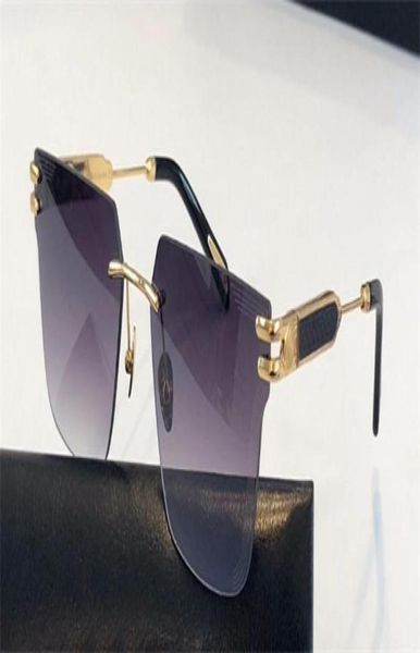Top New K Gold Men O occhiali da sole da sole Brands Brand Top Fashion Top Outdoor Uv400 Eyewear Square senza cornice con scatole di alta qualità Box3699825