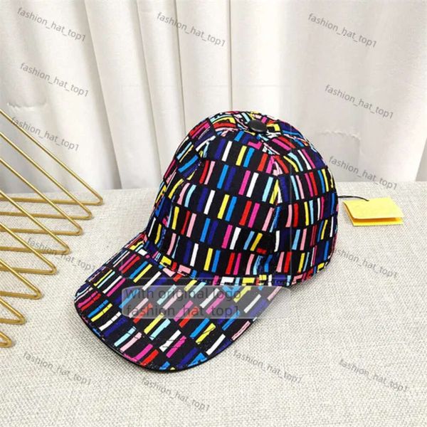 2024 Fendicap Designers F Cotton di alta qualità Baseball Cap Caps Cappelli da uomo Cappello Adatto da uomo Luxurys Big Letter Brand Casquette EC44