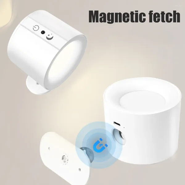 Lampada a parete Luce LED che protegge gli occhi con touch Remote Control 3 a temperatura a colori magnetico montato