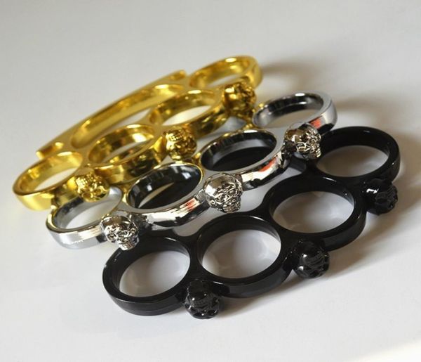 Imp Marial Metal Arts Fighting Fist Set Iron Four Tiger Defense Ring Skull Glop Hand Fist Clop Tiger Ring 5kjm9651347