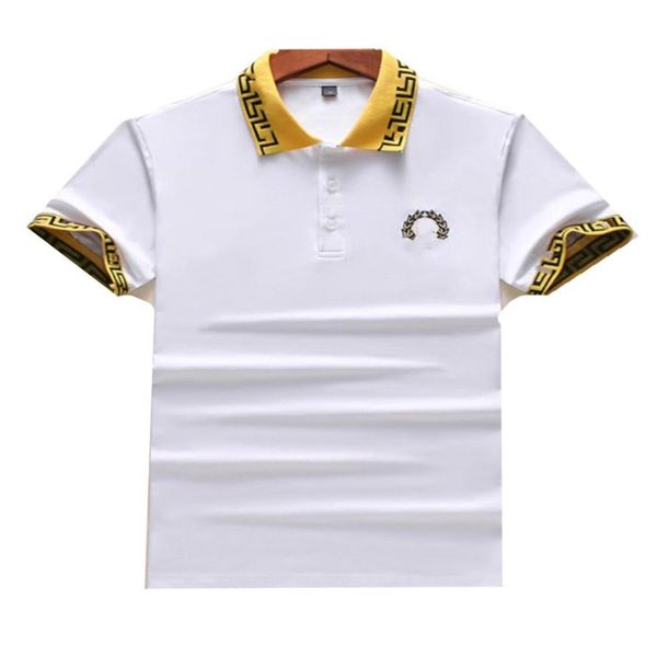 Designer Designer Polo Thirt Poloos Spring Summer Golf Golf Groost Poloshirt Mix Maschio Mix Colore Short Short Short Shold Plaid Pri9631799