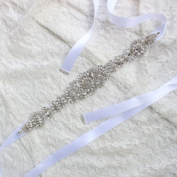 Hochzeitsflügel für Braut Brautkleidergürtel Strasskristallband von Handgefertigter weißer rotes schwarzes Blush Silber Real Bild 248p