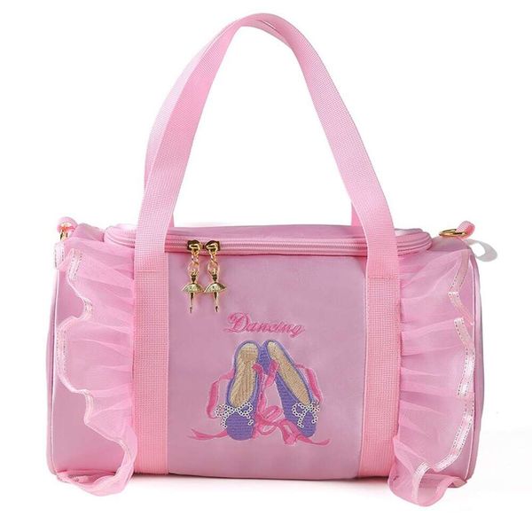 New Children's Dance Lace Korean Edition Performance Ballet Storage Travel Bag 80% Factory Wholesale