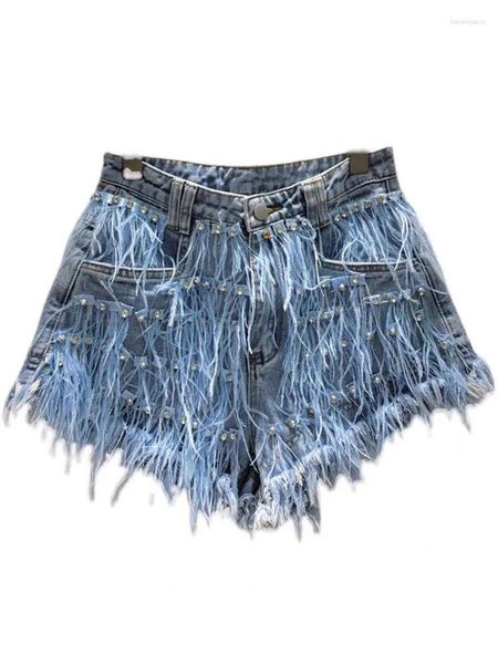 Shorts Shorts High Street Diamond Incorporare le nappe per capelli da strichia