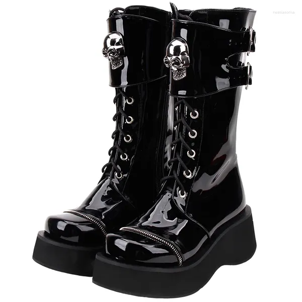 Stiefel Engelsabdruck Japan Gothic Sty