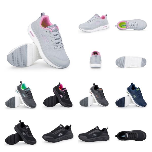 Sketchers Shoe Женщина дизайнерские кроссовки размером 12 эскизов мужчина Light Go Walk Cleat