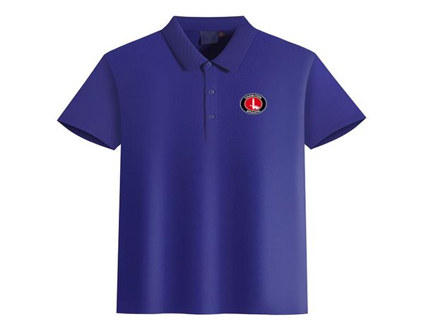 Charlton Athletic FC Football Club Logo Men039s Fashion Golf Polo Tshirt Men039S Manga curta Polo Tir1516953