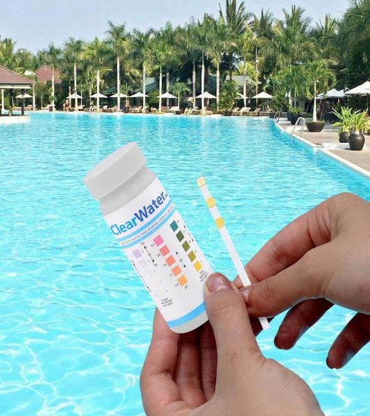 Güter Yegbong OEM ODM 3 in 1 Testpapierwassertestwerkzeuge Pool Trinkwasserqualität Tester Streifen PH -Messgerät Testpapier H1179011