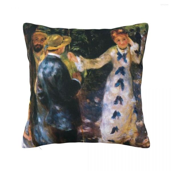 Pillow Pierre Auguste Renoir - Le cusffette di tiro altalena coprono il divano copertura per soggiorno