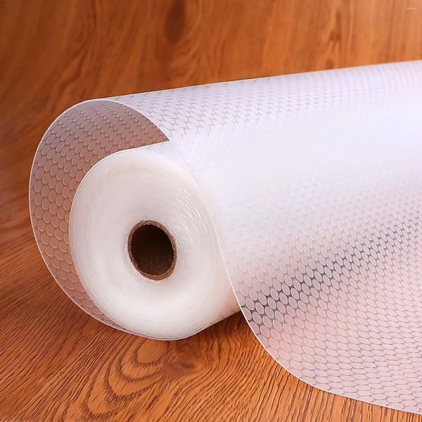 TABELA MATS 1PC DOT Anti-Slip Pad Transparente Gaveta Paper Armeiro e Oil de umidade à prova de umidade do gabinete impermeabilizado