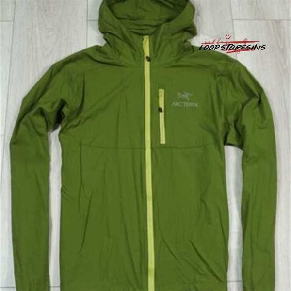 Дизайнеры бренды ветровщики куртки с капюшоном очень светло -зеленая куртка мужская шерсть с капюшоном Montain size s