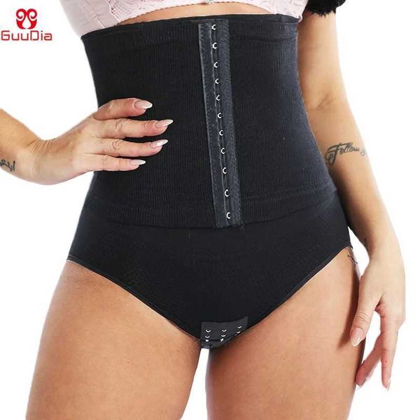 Талия формирование живота Guudia Comply Crotch Hook Leantex Spandex Extra Firms Trimmer High и Breeminal Control Hips плавно Q240509