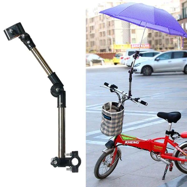 Parti di passeggino 2024 Accessori per supporto per montaggio per baby ombrellone carrello a carrello regolabile in bicicletta per ciclismo