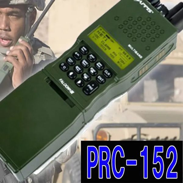 Taktische PRC152 Radio Dummy Talkie Walkie Case PRC Military Airsoft Gear Hunting Sport NO FUNKTION 240509
