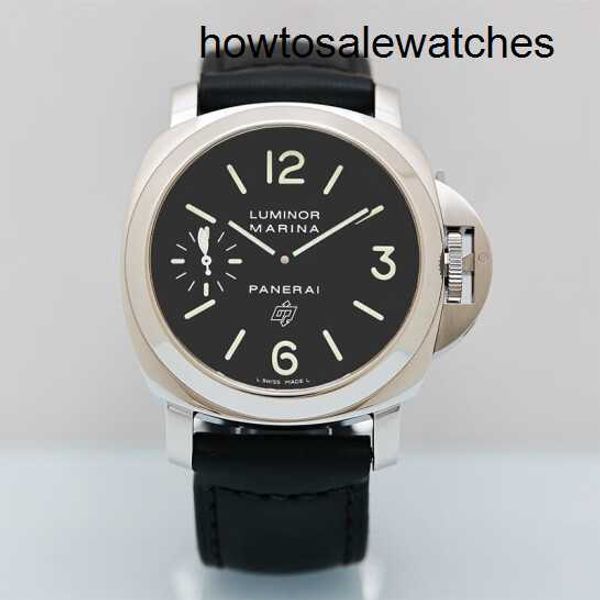 Grestest Arms Watch Panerai Luminor bietet eine Vielzahl beliebter Optionen mit einem Durchmesser von 44 mm für die Uhr und das Uhrenherstellen von Herren PAM01005 Präzisionsstahl