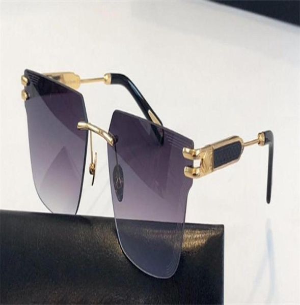 Top New K Gold Men O occhiali da sole da sole Brands Brand Top Fashion Top Outdoor Uv400 Eyewear Square senza cornice con scatole di alta qualità Box6996172