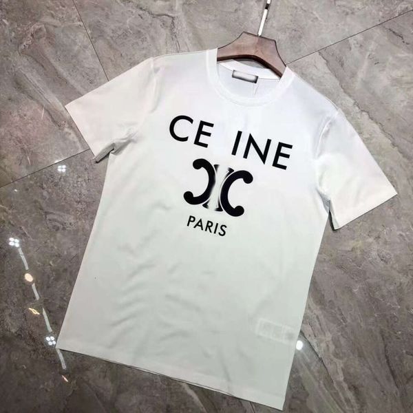 Designer Luxury Celins Classic New Fashion Nuova tendenza a manica corta cotone Fashi