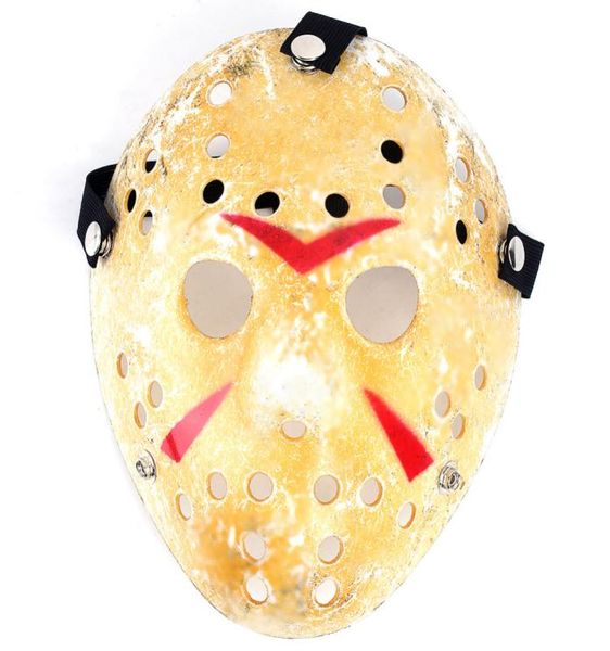 Vintage Jason Voorhees Freddy Hockey Festival Halloween Masquerade Party Maske Funny Prop Horror Masken Weihnachts -Cosplay -Party4538909