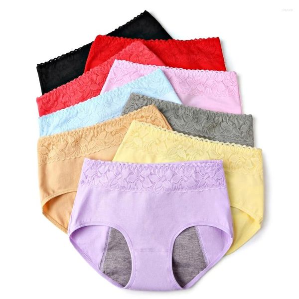 Kadın Panties Kadın Fizyolojik Pantolon Sızıntı Kanıtı Menstrüel Kadınları İç Çamaşırı Dönemi Pamuk Sağlık Dikişsiz Kılavuzları Sıcak Streç Panti