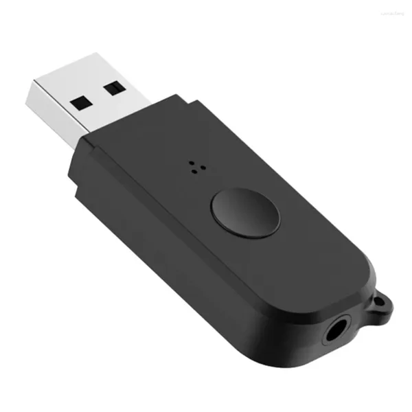 Cabos de computador Transmissor de receptor USB Bluetooth 5.3 adaptador de áudio para carro de TV