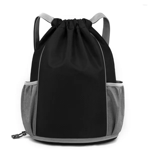 Zaino lo zaino da basket sport palestra sacche da viaggio da yoga per donne uomini impermeabili in nylon sack daypack 2024