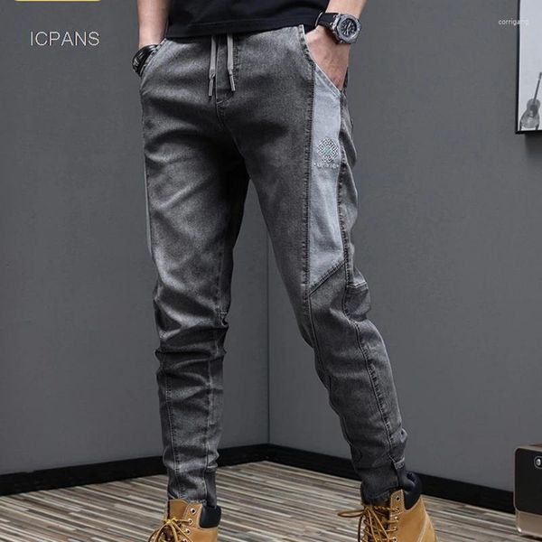 Herren Jeans 2024 Cargo Hosen Jogger Jogging Black Blue Denim für Man Streetwear Koreanische männliche Kleidung Hose Größe M - 4xl 5xl