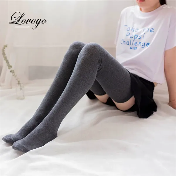 Mulheres meias mulheres 80 cm de altura sexy em meias de coxa de joelho para mulheres inverno quente 31.5in meias meninas
