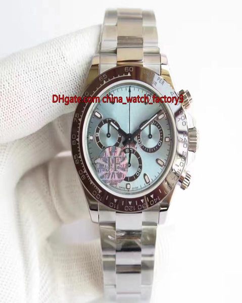 6 Farbqualität Top Maker Swiss Cal4130 Bewegung 40 mm Kosmograph 116506 116520 116509 116500 Chronograph Working Mens Watch 2103914