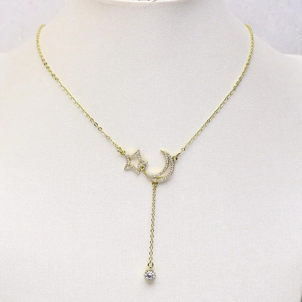 Цепочки 6peeces Элегантное подвесное ожерелье крошечные ювелирные ювелирные украшения Slim Chain 8382