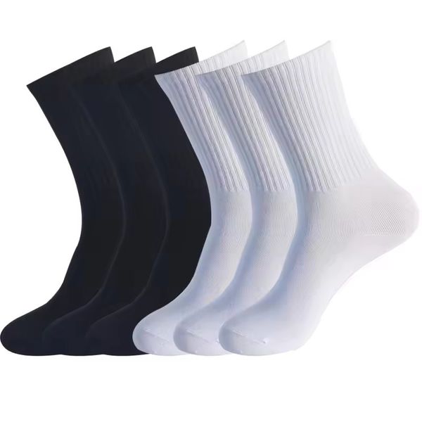 Sportsocken leiten Männer Frauen Sporttrainer White Basketball Socken Fußballsocken Socken