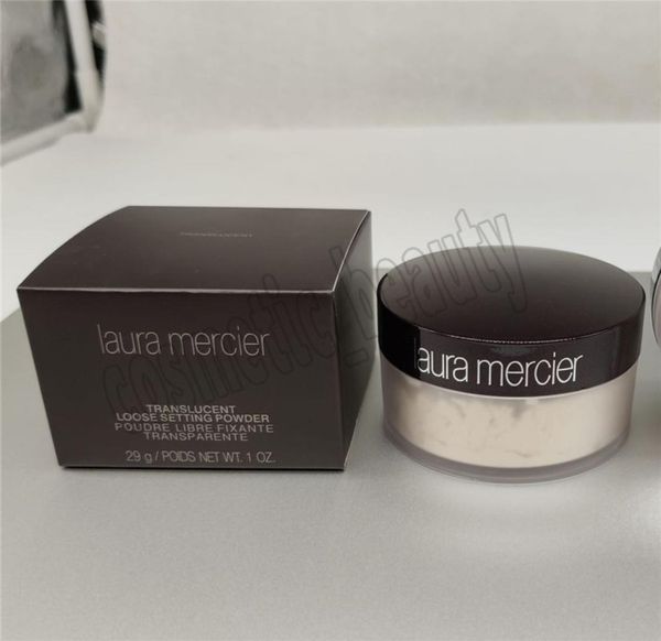 Nuovo trucco per il viso in polvere Black Box Laura Mercier Cocconetto in polvere sciolto Bronzer Minerale nuda 29G1496789