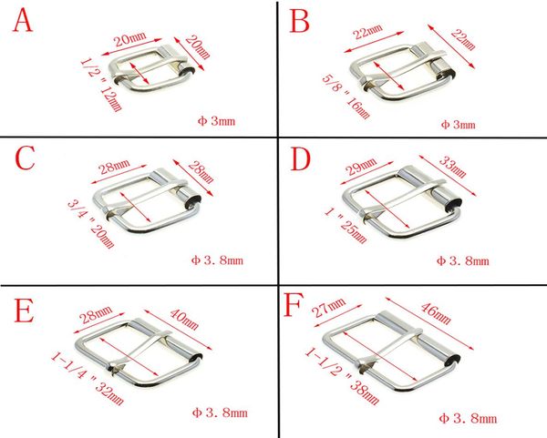 50pcslot Silver Metal Wire formou meio único fivelas de correia de rolo para sapato de calça de bolsa de manuseio RETULHO DE CATURA DE CATURA DIY5906644