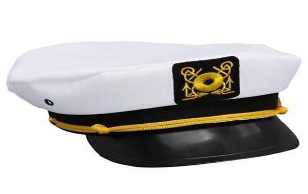 Capacete de chapéu da Marinha para homens Mulheres crianças Ancoram o logotipo bordado do exército capitão Capitão Meninas Meninas Realizando Cap de Uniformes Ajustável9173723