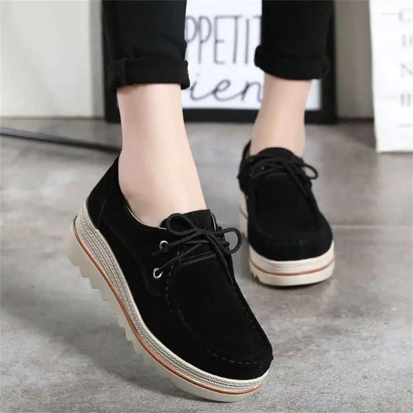 Casual Shoes Big Sole Key Height Tennis Größe 47 Sneaker Damen 2024 Flat Woman Sports Klasse Fitness Besket hoher Ebene