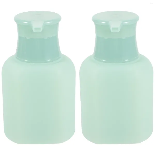 Bottiglie di stoccaggio 2 pezzi Pompa Pompa Pompa Bottiglia ricaricabile Reiettamento Dispenser Shampoo Plastic