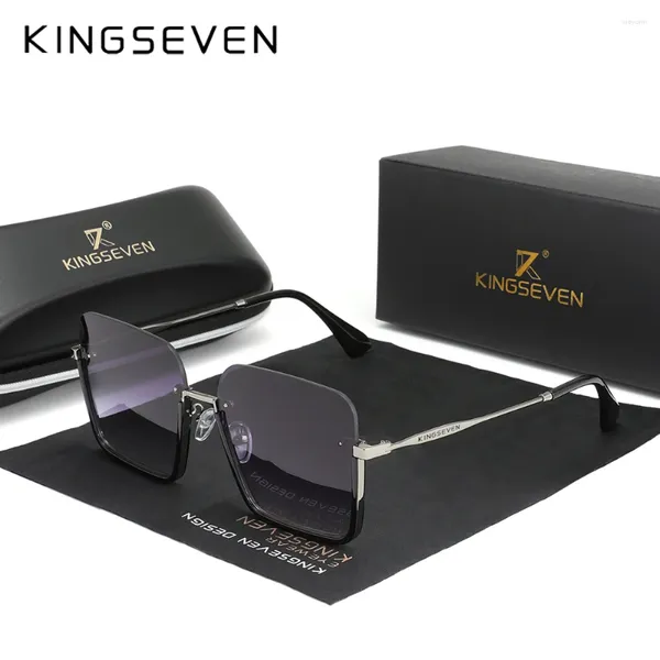 Occhiali da sole autentica re 2024 design occhiali da donna uv400 protezione da donna gradiente oculare di moda per lenti