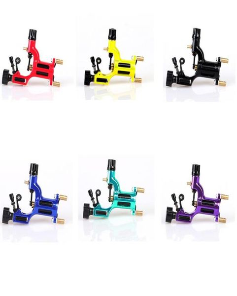Dragonfly Rotary Shader and Liner Tattoo Machine 6 Colors Artist Motor Lining Kit Wholea078543057