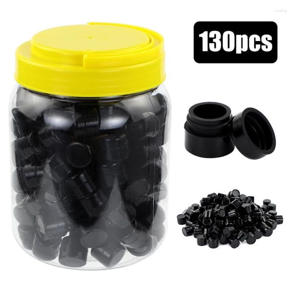 Garrafas de armazenamento Mini 130pcs 1ml recipiente de cera Oil Silicone Box Creme de rosto/loção/recipientes de viagem cosmética Presentes de tanque de atacado