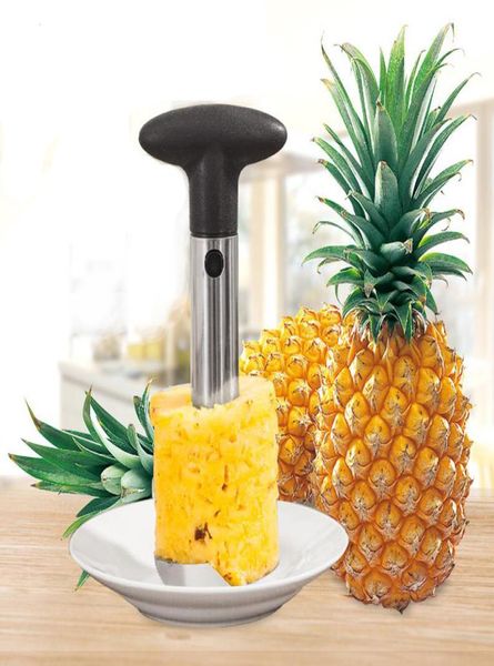 Acciaio inossidabile Pieler Pieler Fruit Fruit Corer Slicer Stage Scoller Remover Cutter Cucolo di ananas con pacchetto OPP CCA121794424