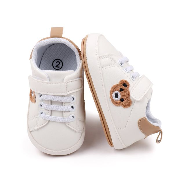 2024 Frühling Neues Baby First Walkers Cartoon Kinder Canvas Schuhe süße Babyschuhe Mädchen Leicht weiche Nicht-Schlupf-Jungen Sneakers CAD24051006