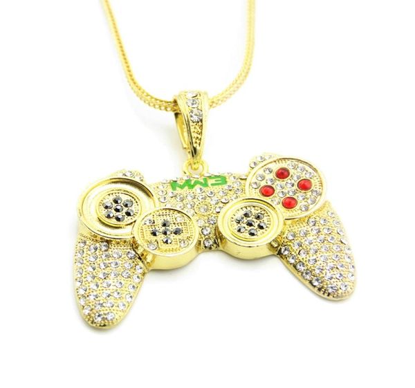 Moda Hip Hop Colar Jewelry Fashion Gold Gold Out