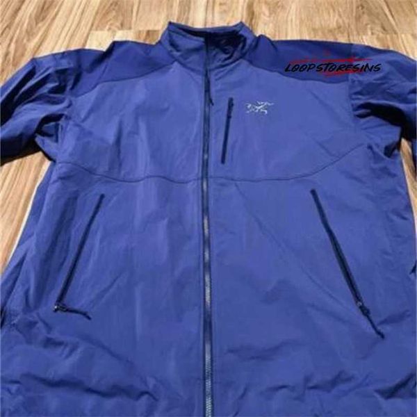 Designer Marke Windbreaker Kapuzenjacken Retro Jacke seltene blaue Esgn