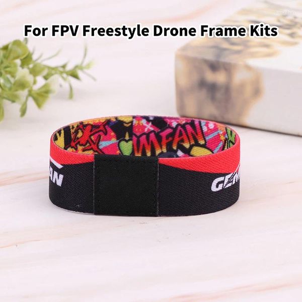 Figuras decorativas Tampa de pó Capa de pilha Fita protetora para kits de moldura de drone de estilo livre FPV Partes DIY