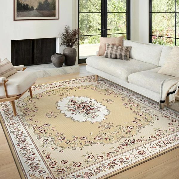 Exotischer Vintage Persian Rug Pinkes Mädchen Wohnzimmer Sofa Couchtisch böhmische Schlafzimmer Vollteppich 240424