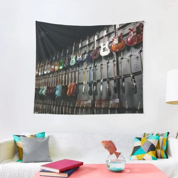 Arazzi Wall of Guitars Auberstry Room Decore Aesthetic Decorations Aesthetics