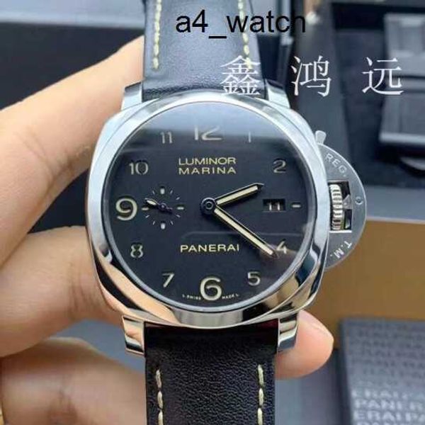 Orologio da polso in titanio Panerai Luminor 1950 Serie Mens orologio meccanico automatico PAM 00359 orologio in edizione limitata 44 mm diametro PAM00359