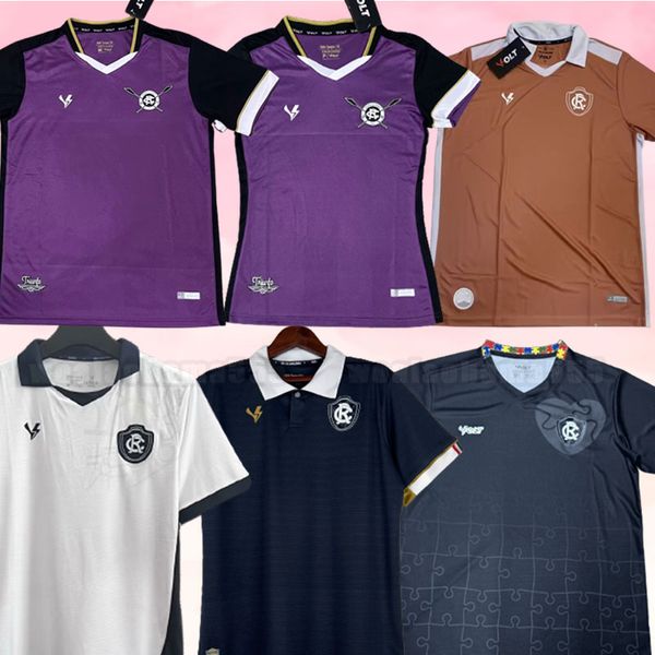 2023 Clube Do Remo Mens Soccer Jerseys Home Black Away Training 3 -й фиолетовый вратарь футбольные рубашки с коротким рукавом униформа 2024 23 24 24