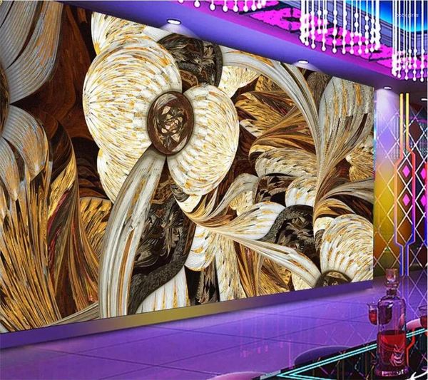 Tapeten Wellyu Custom Tapete 3d Po Murals Diamond Art Bar KTV Hintergrund Wohnzimmer Schlafzimmer Papel de Parde